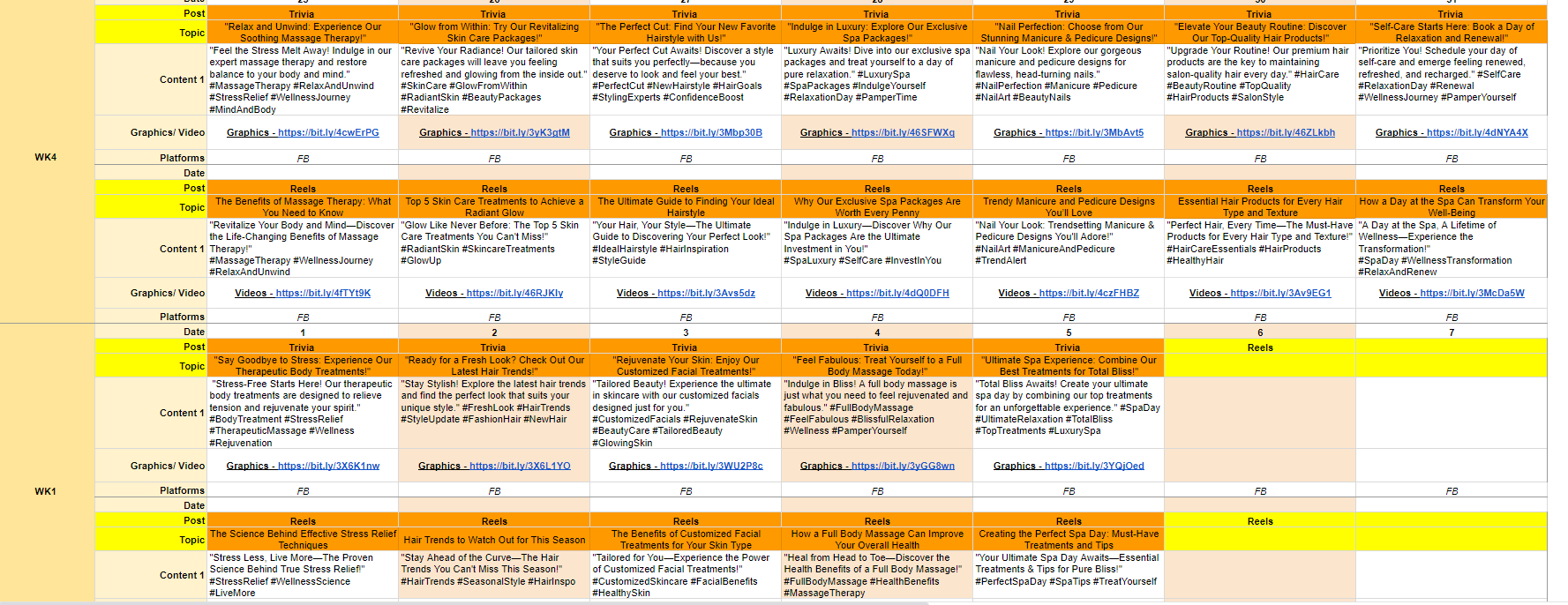 Content Calendar 02